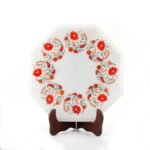 Handcrafted Marble Inlay Decorative Plate - Image 3