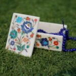Handcrafted Marble Inlay Jewellery Box