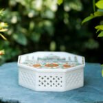 Handcrafted Marble Inlay Jewellery Box