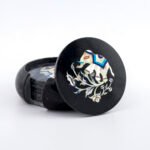 Handcrafted Black Marble Inlay Elephant Coaster Set - Image 2