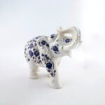 Handcrafted White Marble Elephant - Image 4
