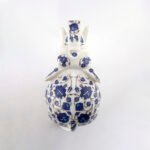 Handcrafted White Marble Elephant - Image 2