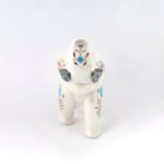 Handcrafted White Marble Inlay Elephant - Image 5