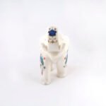 Handcrafted Marble Inlay Elephant Figurine - Image 5