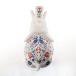 Handcrafted Marble Inlay Elephant Figurine - Image 2