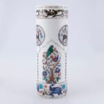 Handcrafted White Marble Inlay Flower Vase with Semi-Precious Stones | Mughal Art Decorative Vase for Luxury Interiors - Image 2