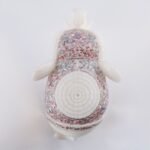 Handcrafted White Marble Elephant with Semi-Precious Stone Floral Inlay | Luxury Pietra Dura Decorative Showpiece - Image 3