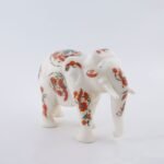 Handcrafted Marble Elephant Figurine with Semi-Precious Stone Inlay | Luxury Indian Home Décor Showpiece - Image 4