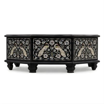 Handcrafted Pietra Dura Marble Inlay Chest